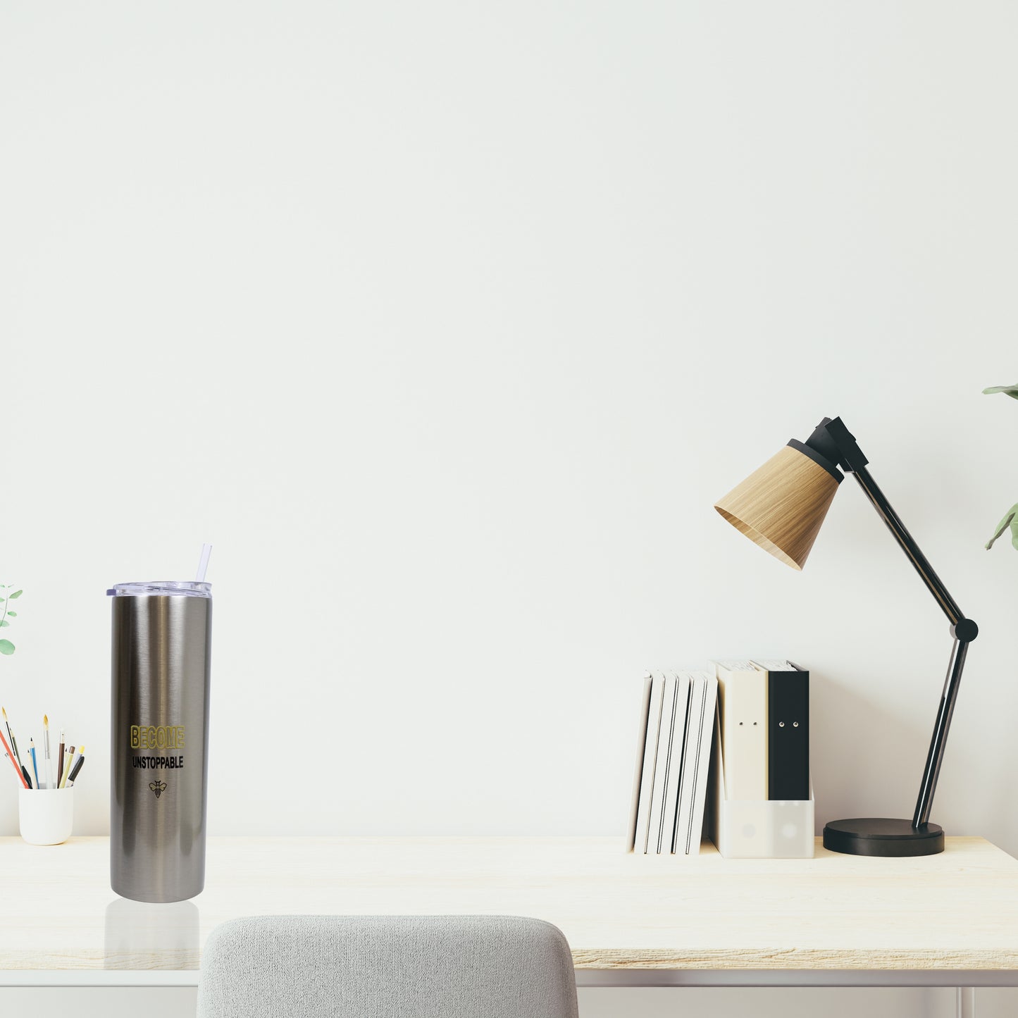 Titan Hive Motivational Tumbler 30 oz – Stainless Steel | Become Unstoppable