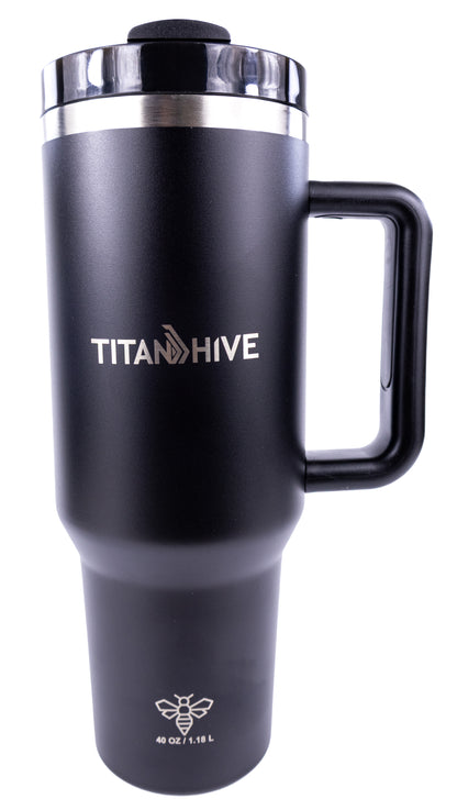 TitanHive 40 oz Insulated Tumbler with Handle