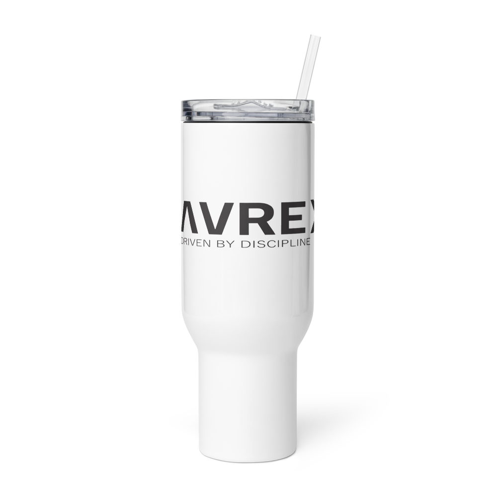 Built Different Tumbler, SAVREX Stainless Steel Travel Mug, Driven by Discipline